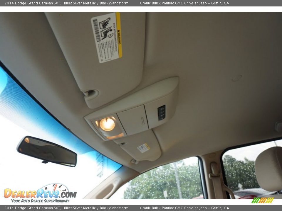 2014 Dodge Grand Caravan SXT Billet Silver Metallic / Black/Sandstorm Photo #11