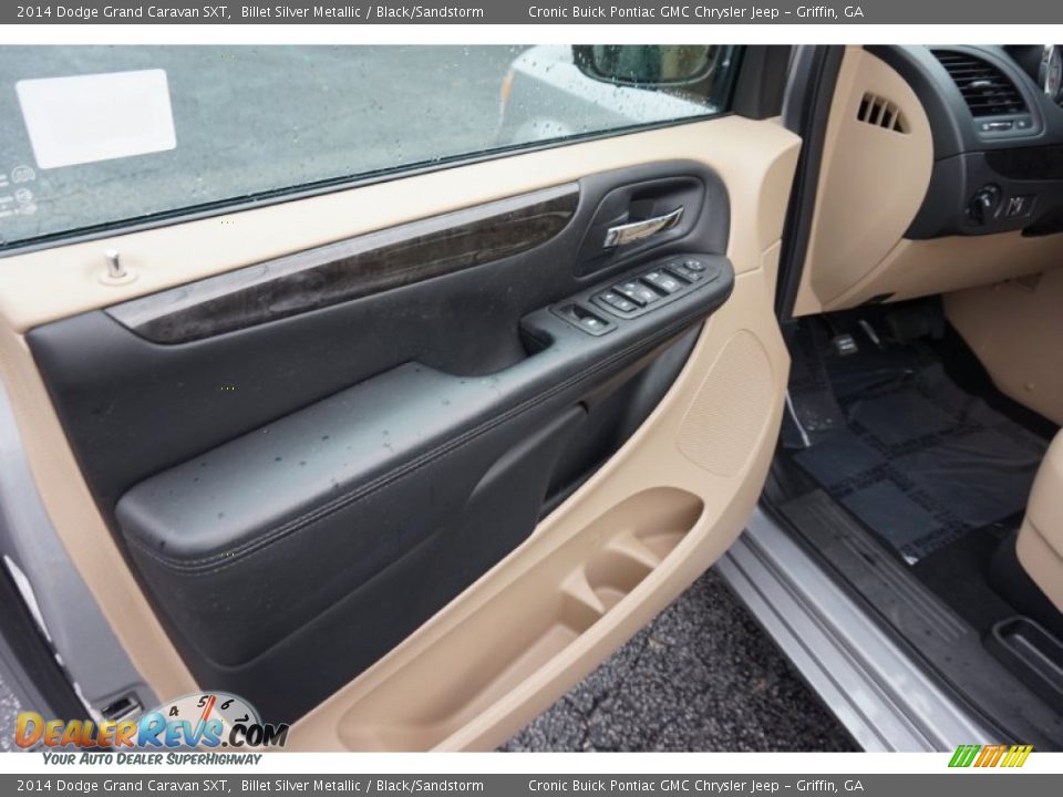 2014 Dodge Grand Caravan SXT Billet Silver Metallic / Black/Sandstorm Photo #12