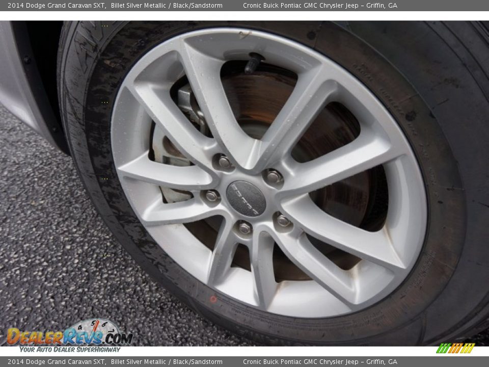 2014 Dodge Grand Caravan SXT Billet Silver Metallic / Black/Sandstorm Photo #14