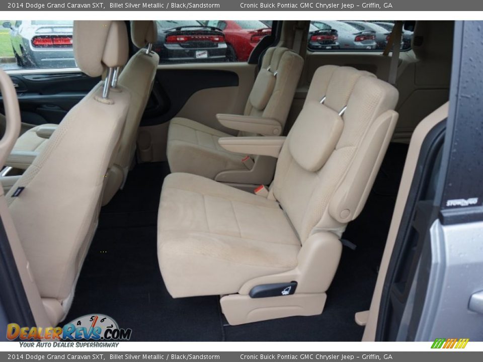 2014 Dodge Grand Caravan SXT Billet Silver Metallic / Black/Sandstorm Photo #15