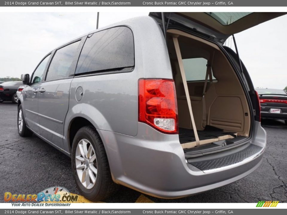 2014 Dodge Grand Caravan SXT Billet Silver Metallic / Black/Sandstorm Photo #17