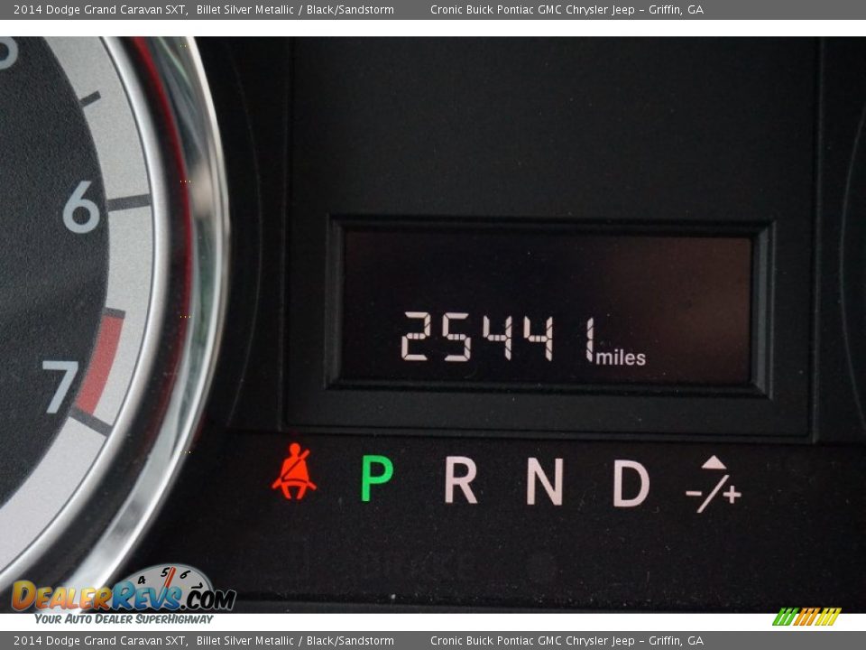 2014 Dodge Grand Caravan SXT Billet Silver Metallic / Black/Sandstorm Photo #25