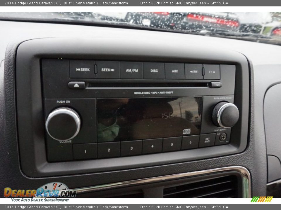 2014 Dodge Grand Caravan SXT Billet Silver Metallic / Black/Sandstorm Photo #27