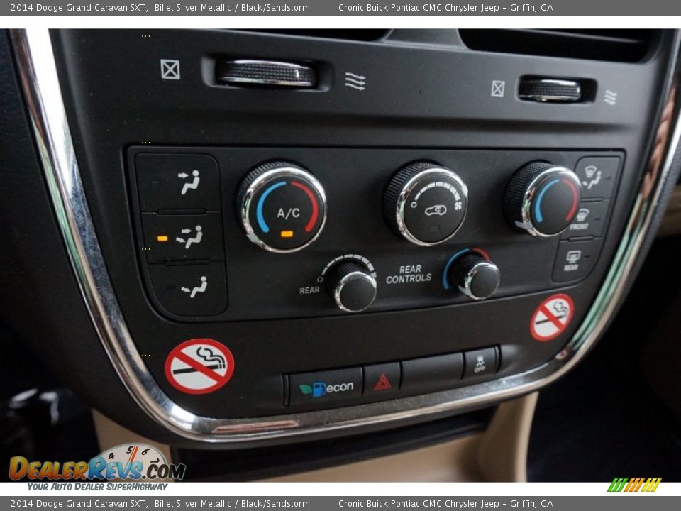 2014 Dodge Grand Caravan SXT Billet Silver Metallic / Black/Sandstorm Photo #28