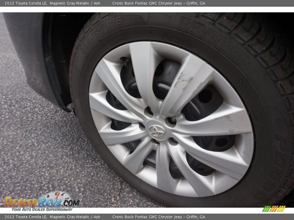 2013 Toyota Corolla LE Magnetic Gray Metallic / Ash Photo #14