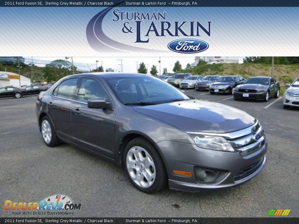 2011 Ford Fusion SE Sterling Grey Metallic / Charcoal Black Photo #1