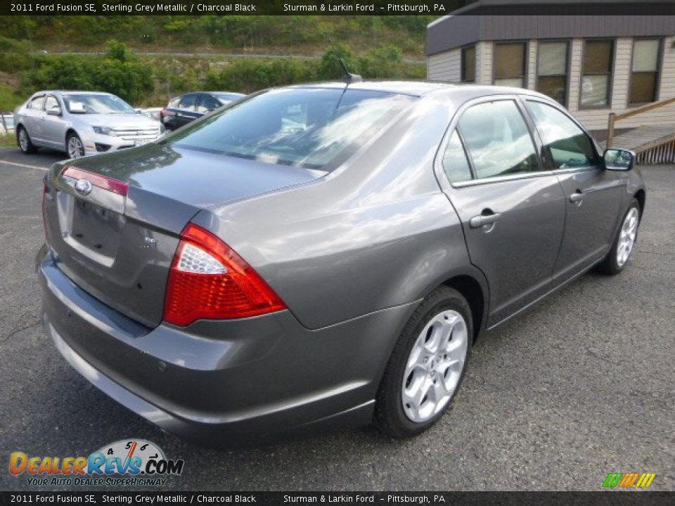 2011 Ford Fusion SE Sterling Grey Metallic / Charcoal Black Photo #2