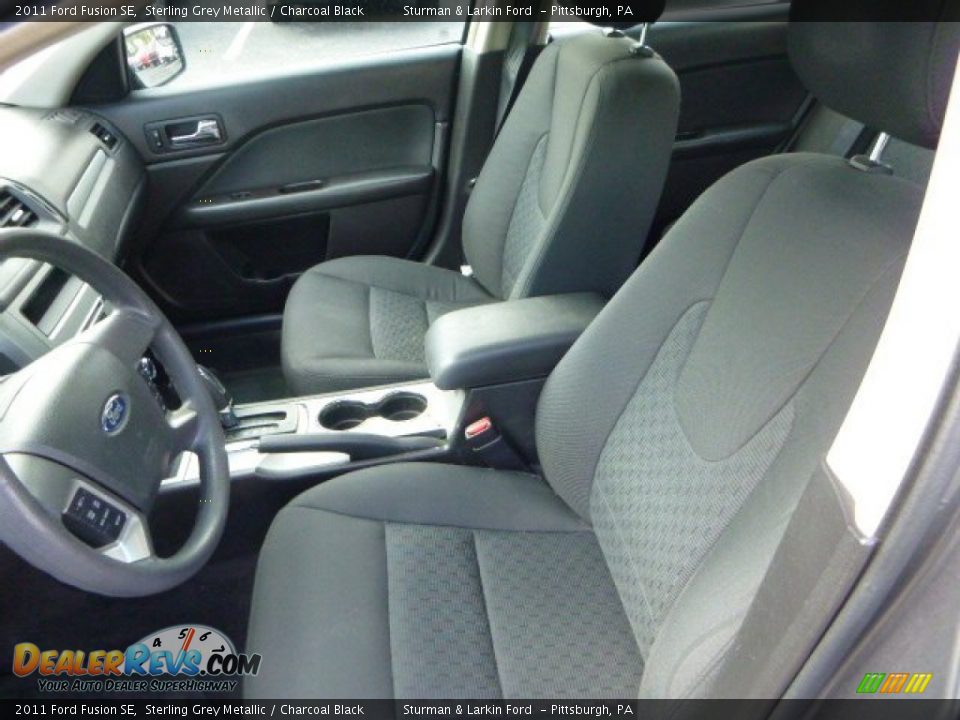 2011 Ford Fusion SE Sterling Grey Metallic / Charcoal Black Photo #8