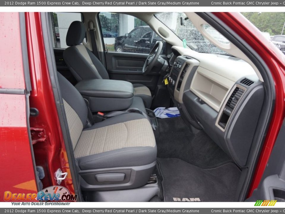 2012 Dodge Ram 1500 Express Crew Cab Deep Cherry Red Crystal Pearl / Dark Slate Gray/Medium Graystone Photo #19