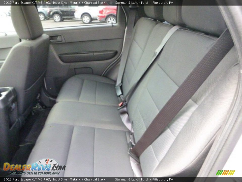 2012 Ford Escape XLT V6 4WD Ingot Silver Metallic / Charcoal Black Photo #9