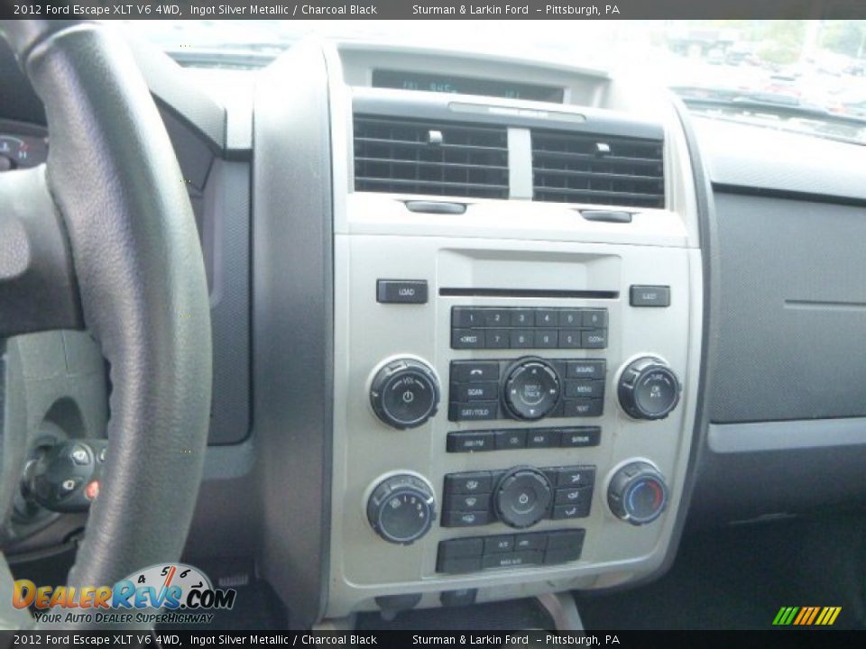 2012 Ford Escape XLT V6 4WD Ingot Silver Metallic / Charcoal Black Photo #13