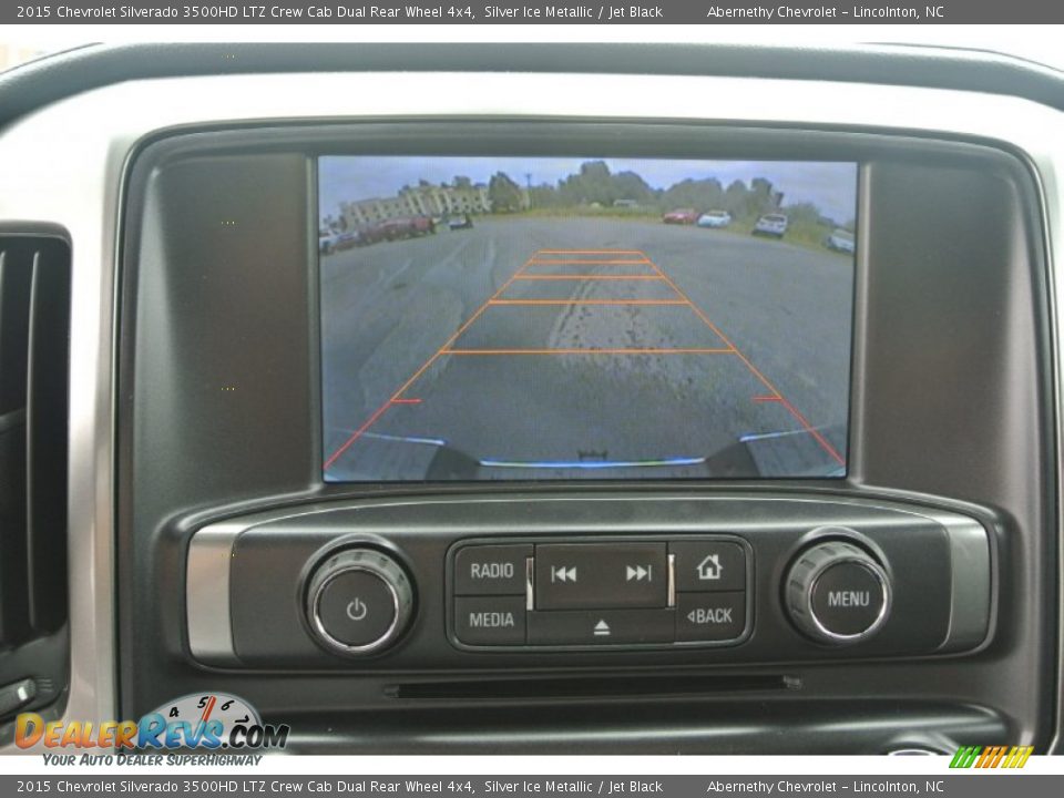 2015 Chevrolet Silverado 3500HD LTZ Crew Cab Dual Rear Wheel 4x4 Silver Ice Metallic / Jet Black Photo #13