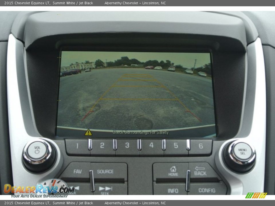 2015 Chevrolet Equinox LT Summit White / Jet Black Photo #12