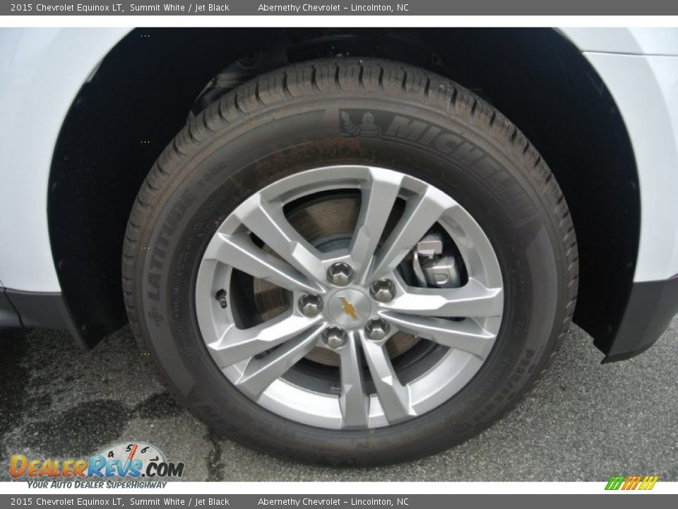 2015 Chevrolet Equinox LT Summit White / Jet Black Photo #20