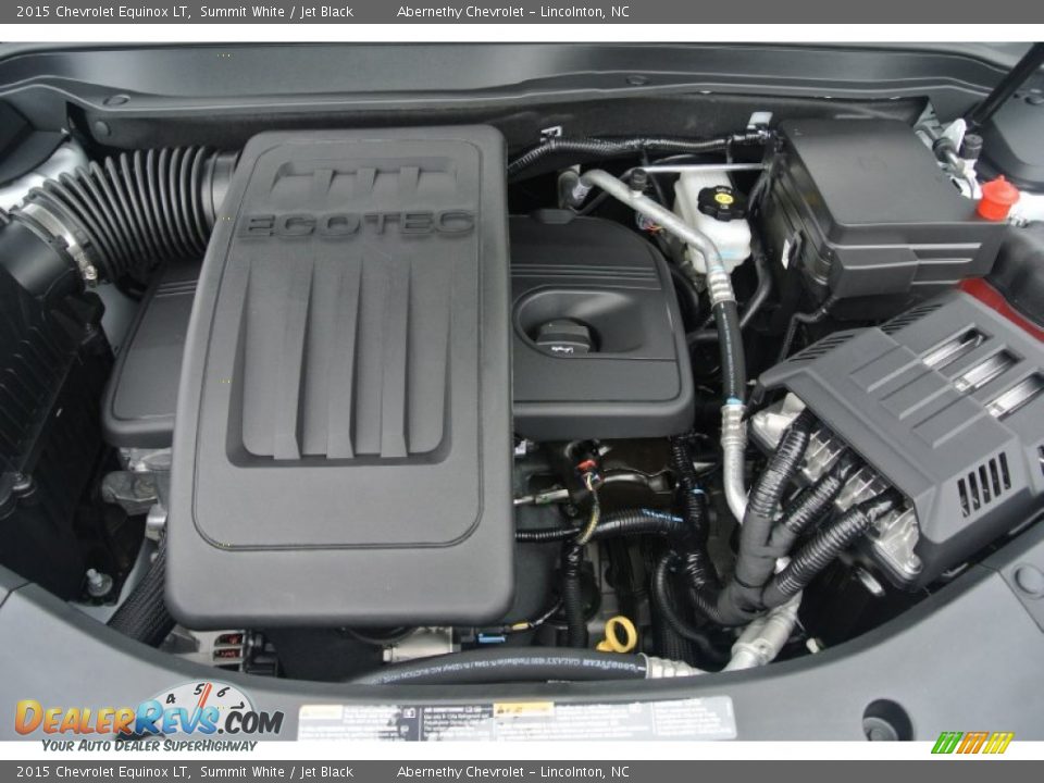 2015 Chevrolet Equinox LT Summit White / Jet Black Photo #21