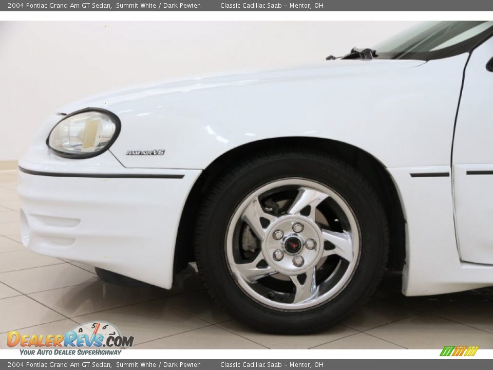 2004 Pontiac Grand Am GT Sedan Summit White / Dark Pewter Photo #16