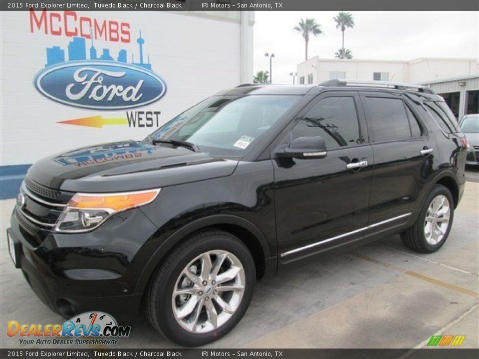 2015 Ford Explorer Limited Tuxedo Black / Charcoal Black Photo #1