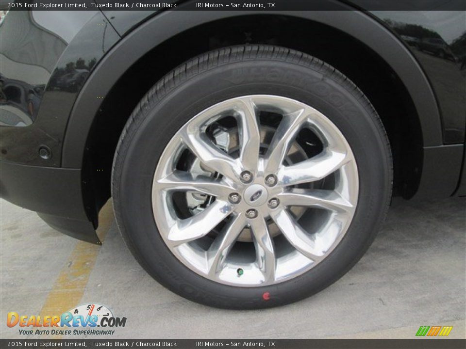 2015 Ford Explorer Limited Tuxedo Black / Charcoal Black Photo #3