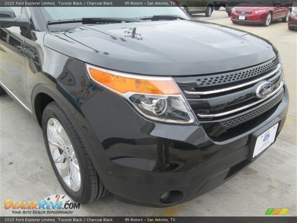 2015 Ford Explorer Limited Tuxedo Black / Charcoal Black Photo #5