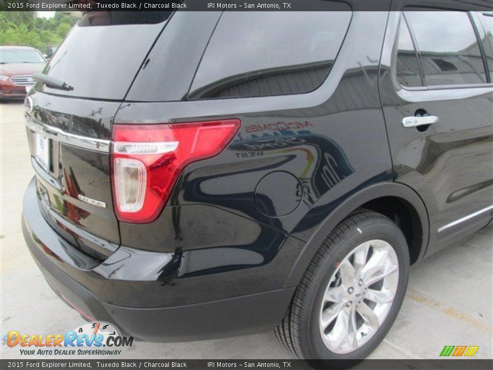 2015 Ford Explorer Limited Tuxedo Black / Charcoal Black Photo #8