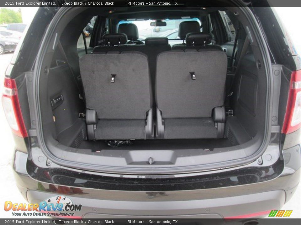 2015 Ford Explorer Limited Tuxedo Black / Charcoal Black Photo #11