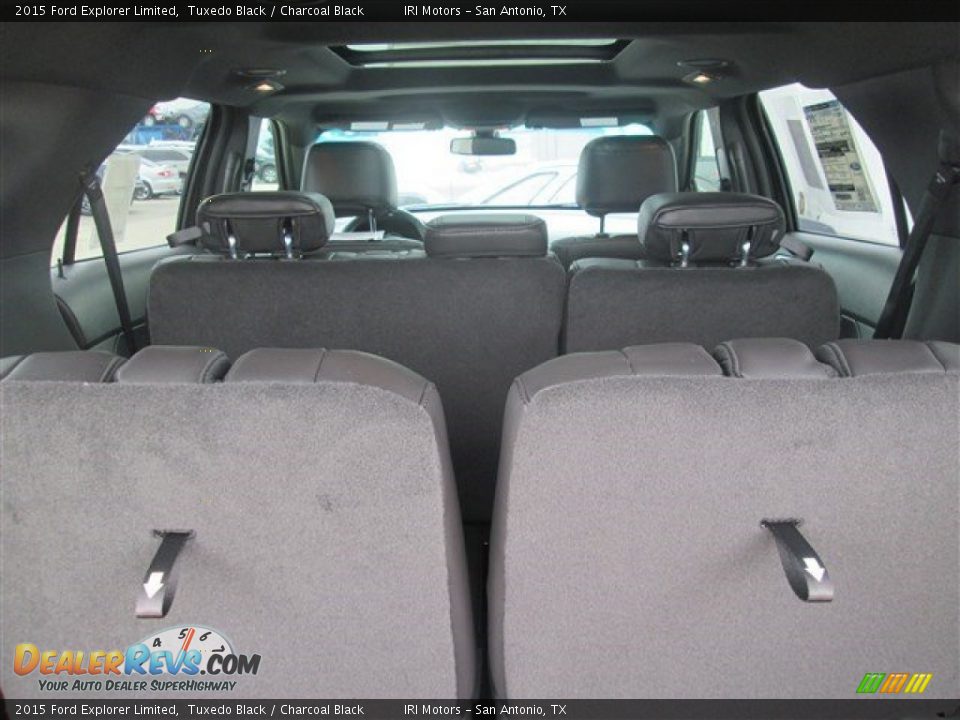 2015 Ford Explorer Limited Tuxedo Black / Charcoal Black Photo #12