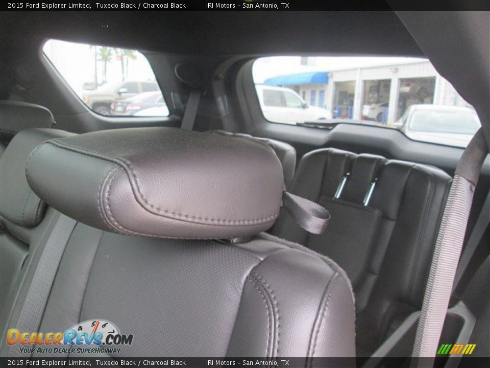 2015 Ford Explorer Limited Tuxedo Black / Charcoal Black Photo #13