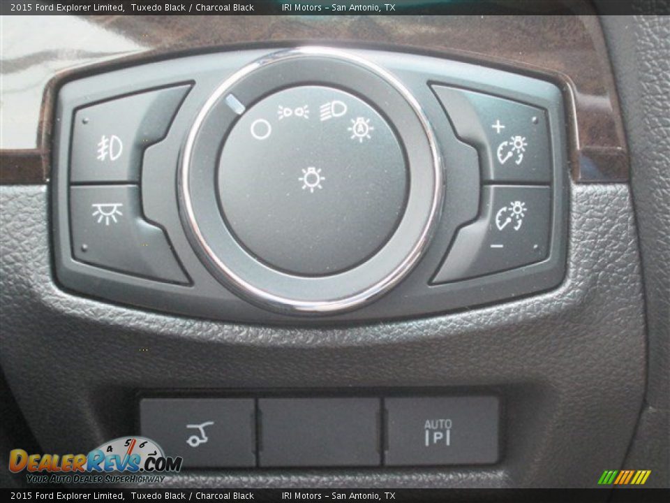 2015 Ford Explorer Limited Tuxedo Black / Charcoal Black Photo #24