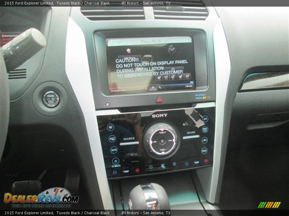 2015 Ford Explorer Limited Tuxedo Black / Charcoal Black Photo #30