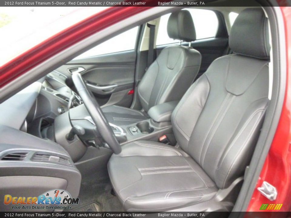 Front Seat of 2012 Ford Focus Titanium 5-Door Photo #10