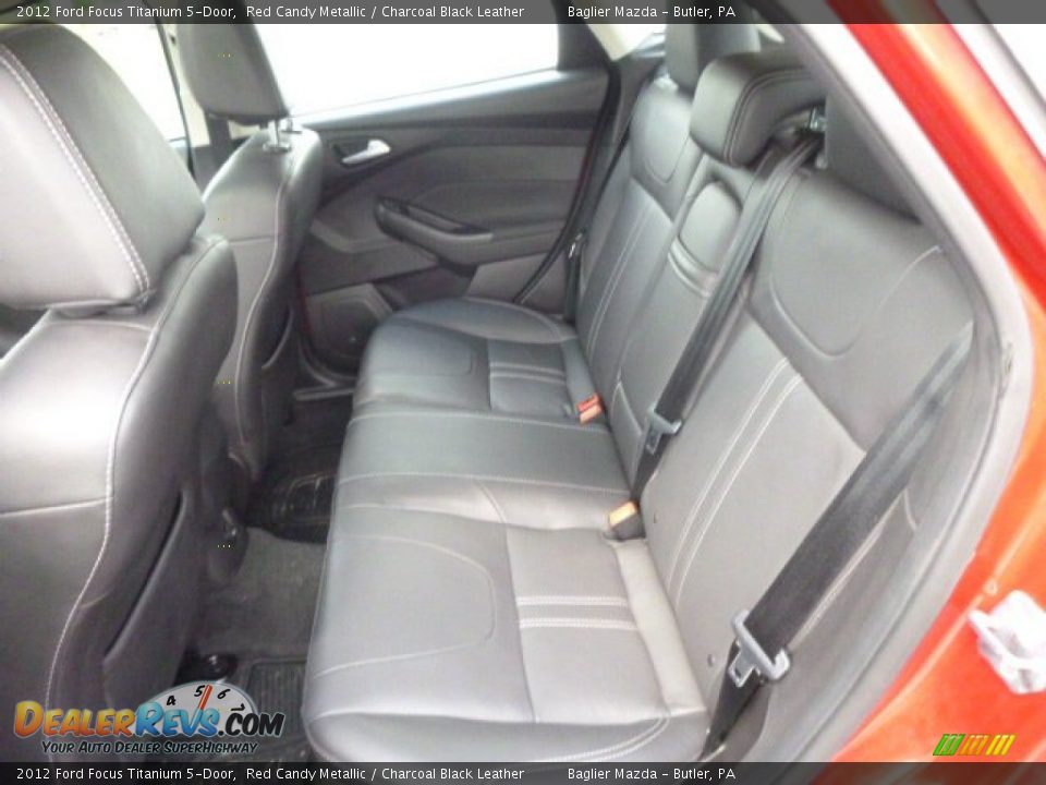 Rear Seat of 2012 Ford Focus Titanium 5-Door Photo #12