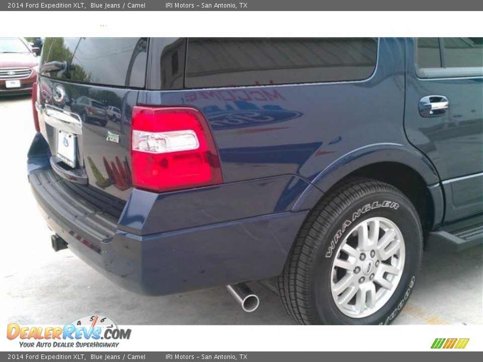 2014 Ford Expedition XLT Blue Jeans / Camel Photo #10