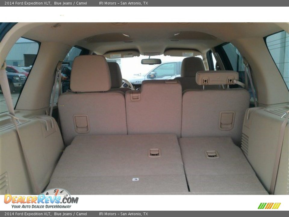 2014 Ford Expedition XLT Blue Jeans / Camel Photo #14
