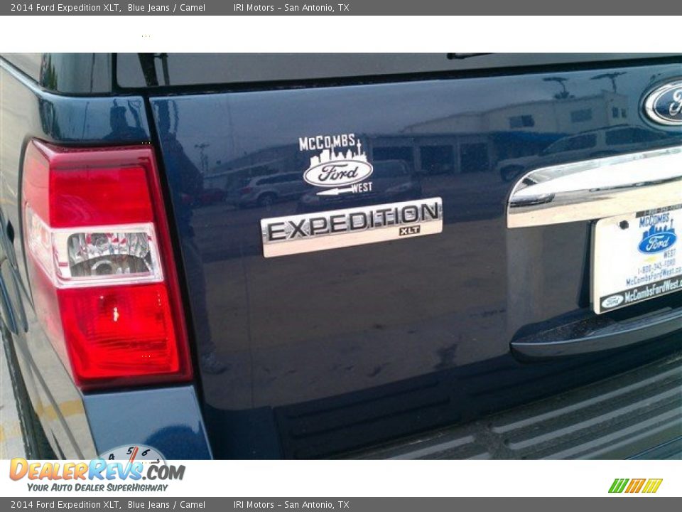 2014 Ford Expedition XLT Blue Jeans / Camel Photo #15