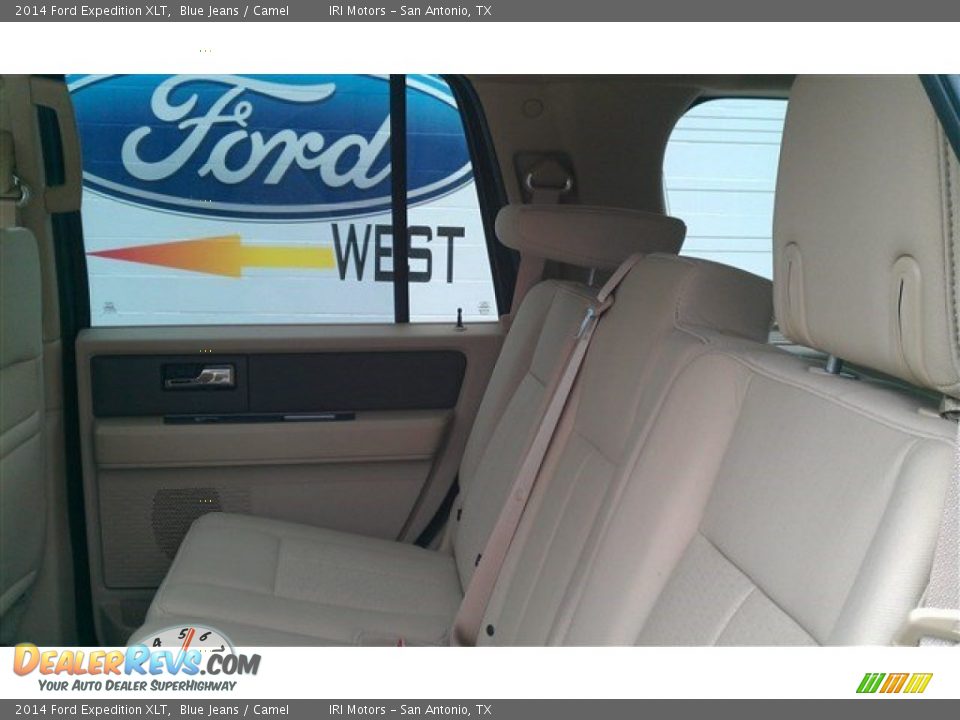 2014 Ford Expedition XLT Blue Jeans / Camel Photo #16