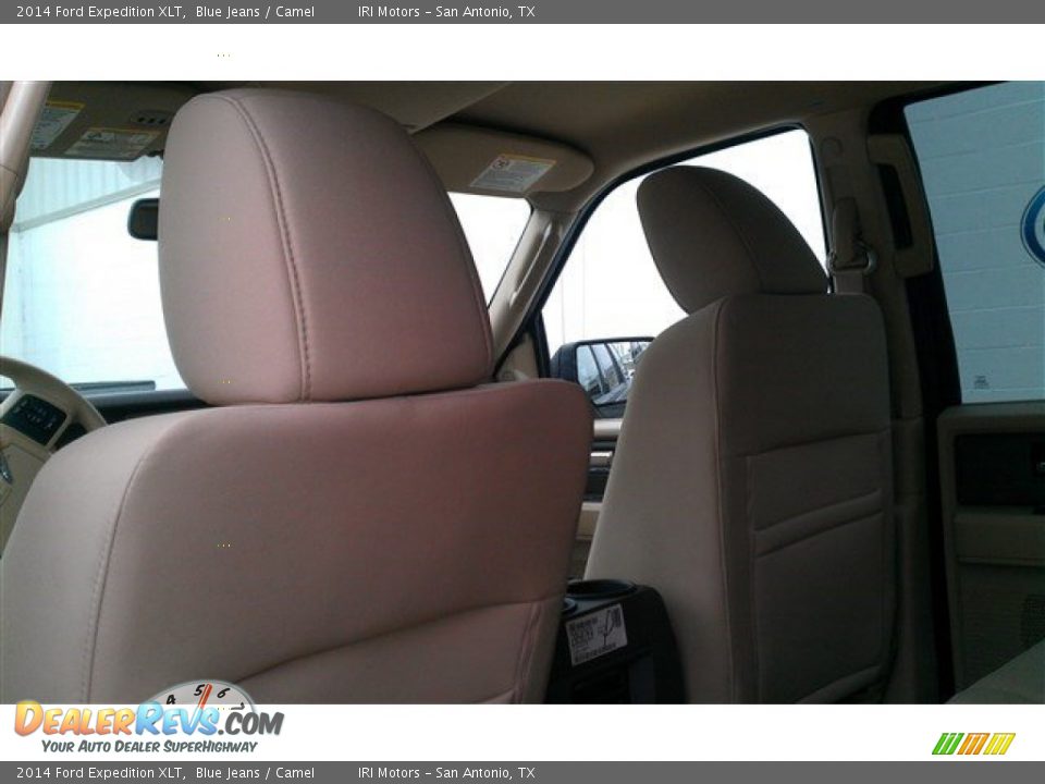 2014 Ford Expedition XLT Blue Jeans / Camel Photo #18