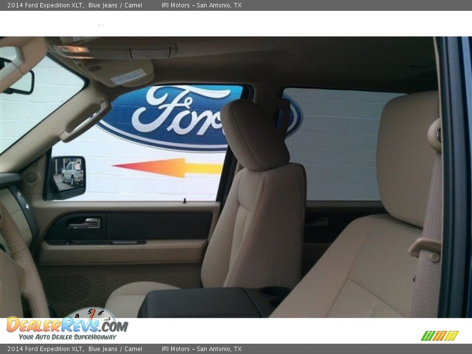 2014 Ford Expedition XLT Blue Jeans / Camel Photo #21