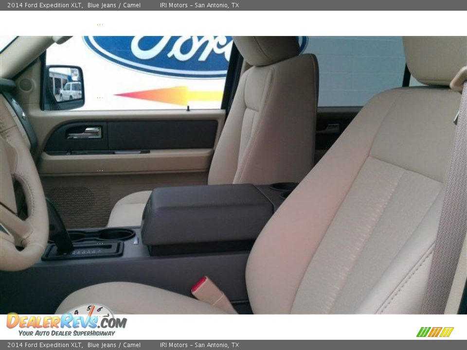 2014 Ford Expedition XLT Blue Jeans / Camel Photo #22