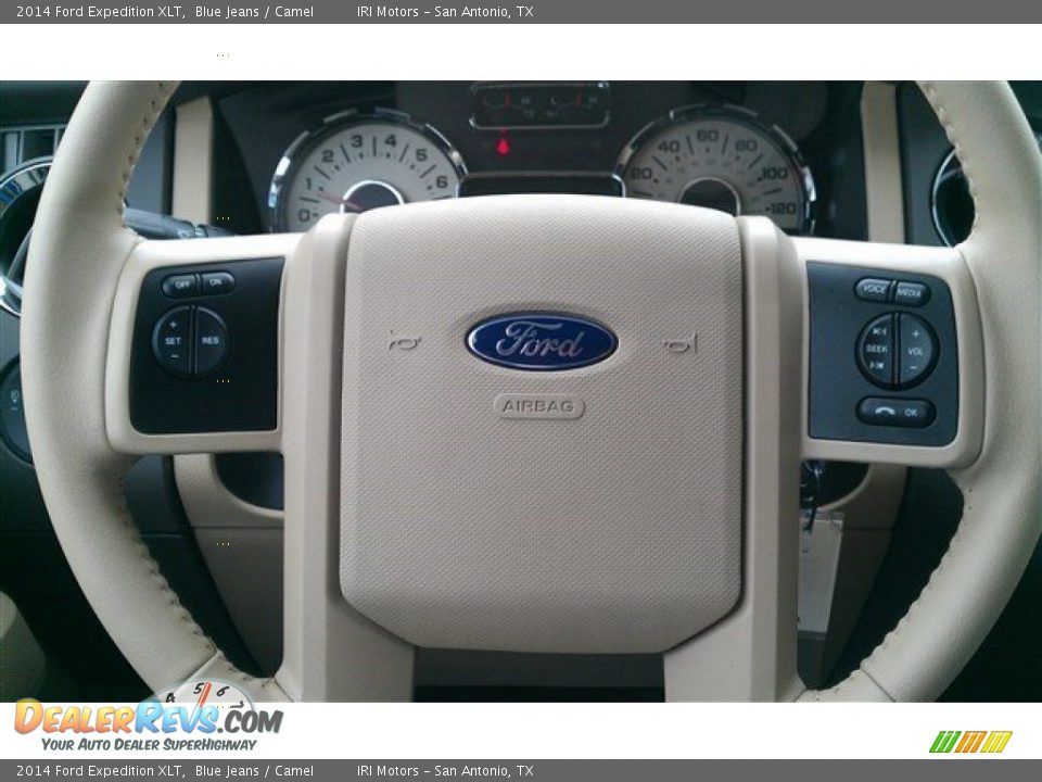2014 Ford Expedition XLT Blue Jeans / Camel Photo #29
