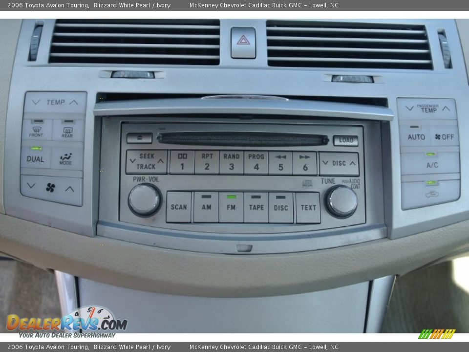 2006 Toyota Avalon Touring Blizzard White Pearl / Ivory Photo #14