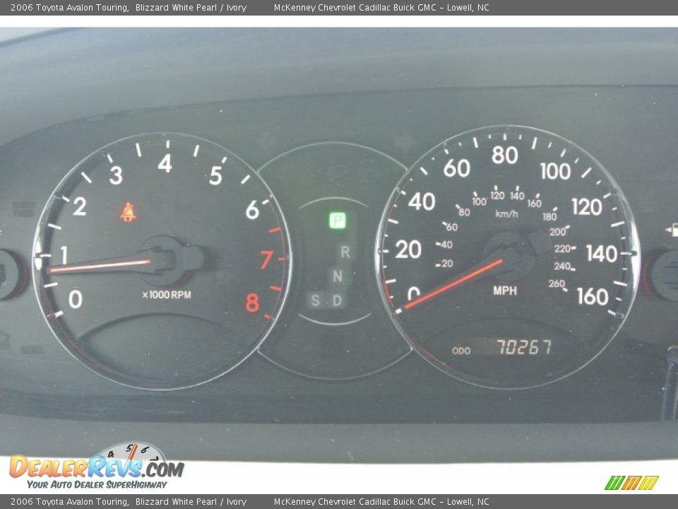 2006 Toyota Avalon Touring Blizzard White Pearl / Ivory Photo #18