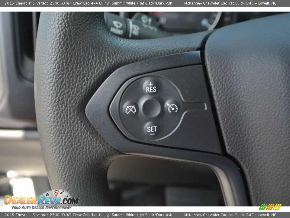 Controls of 2015 Chevrolet Silverado 2500HD WT Crew Cab 4x4 Utility Photo #13