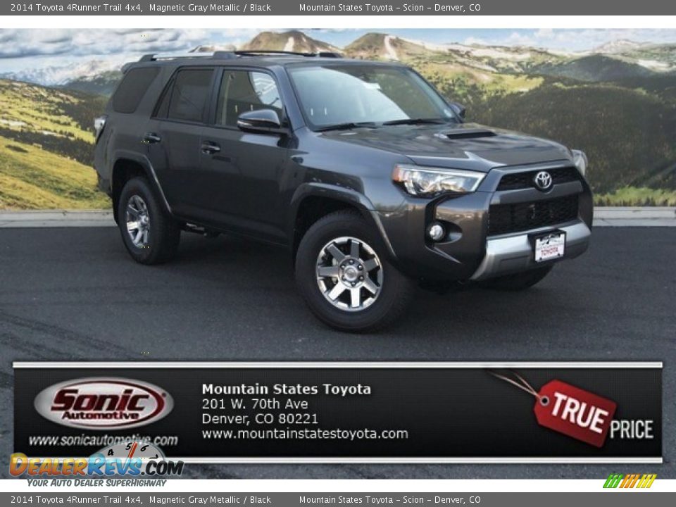 2014 Toyota 4Runner Trail 4x4 Magnetic Gray Metallic / Black Photo #1