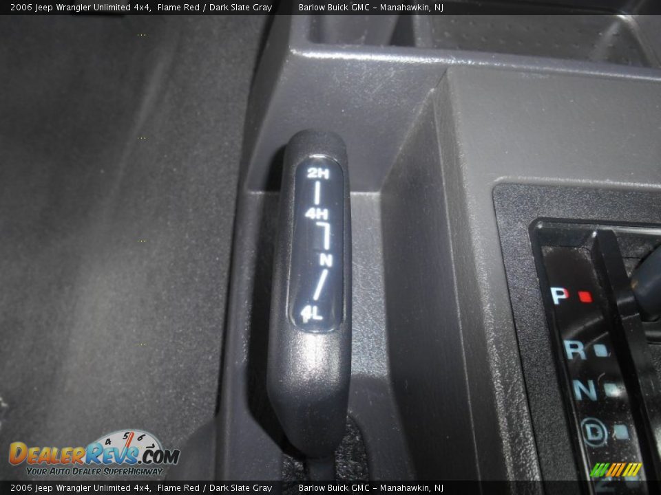 2006 Jeep Wrangler Unlimited 4x4 Flame Red / Dark Slate Gray Photo #16