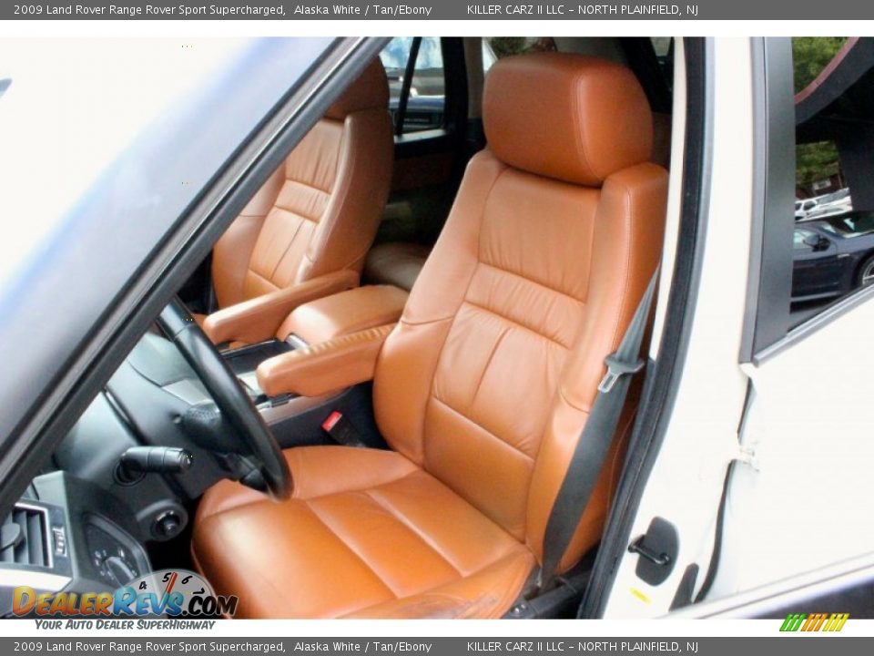 Front Seat of 2009 Land Rover Range Rover Sport Supercharged Photo #14
