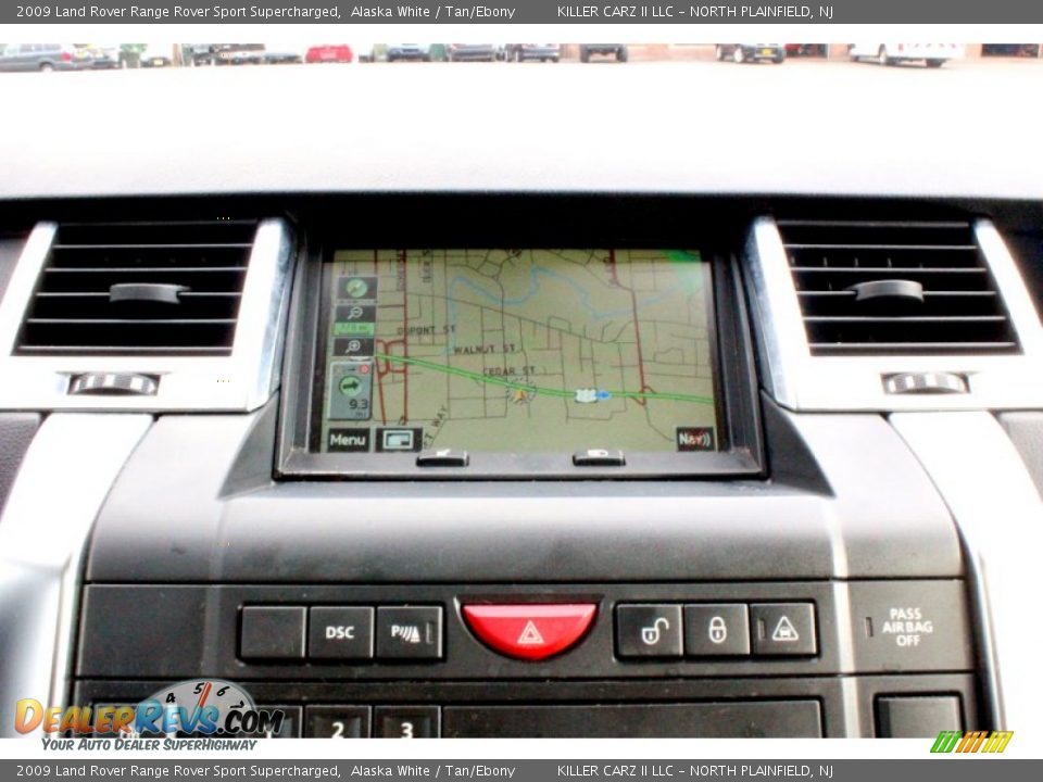 Navigation of 2009 Land Rover Range Rover Sport Supercharged Photo #16