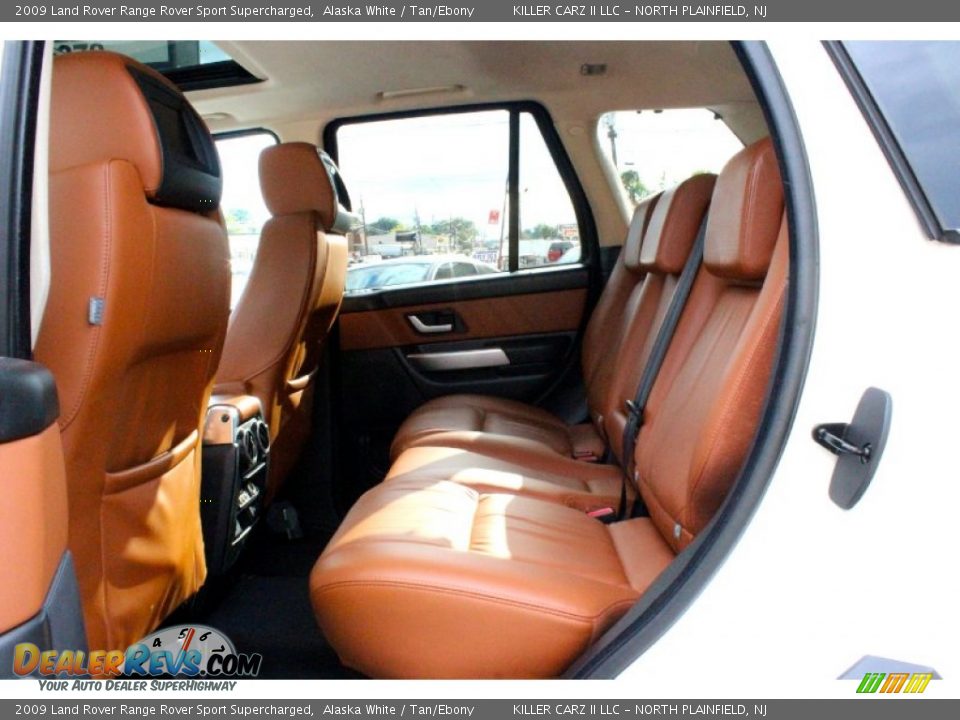 Rear Seat of 2009 Land Rover Range Rover Sport Supercharged Photo #21