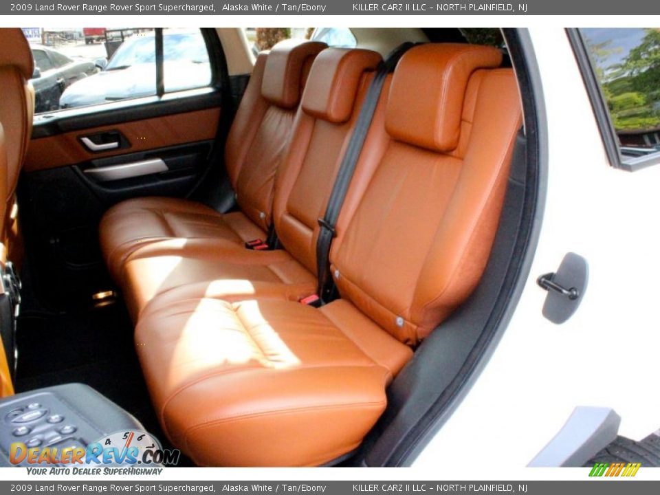 Rear Seat of 2009 Land Rover Range Rover Sport Supercharged Photo #23