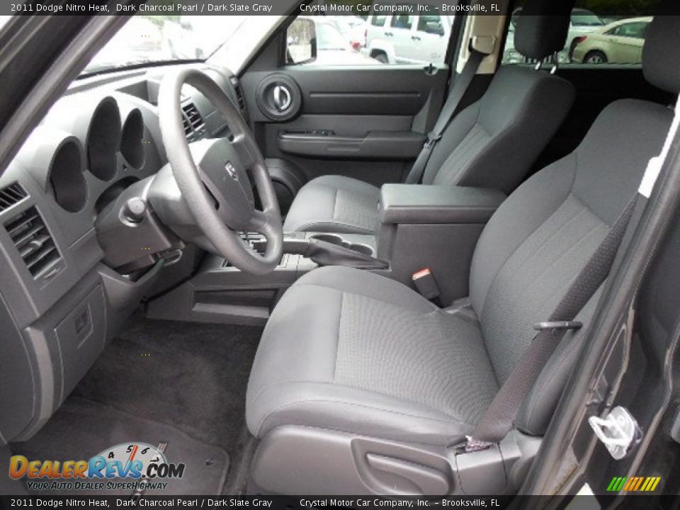 2011 Dodge Nitro Heat Dark Charcoal Pearl / Dark Slate Gray Photo #4