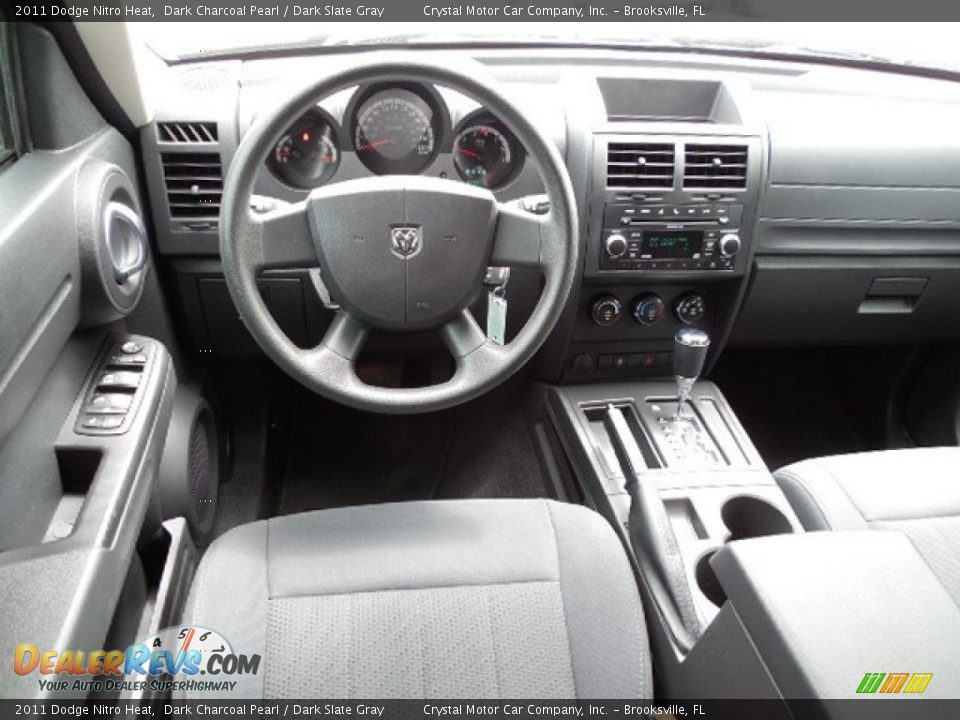 2011 Dodge Nitro Heat Dark Charcoal Pearl / Dark Slate Gray Photo #6